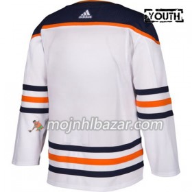 Dresovi Edmonton Oilers Blank Adidas Bijela Authentic - Dječji